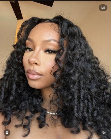 Raw Caicos Curly 13X6 frontal