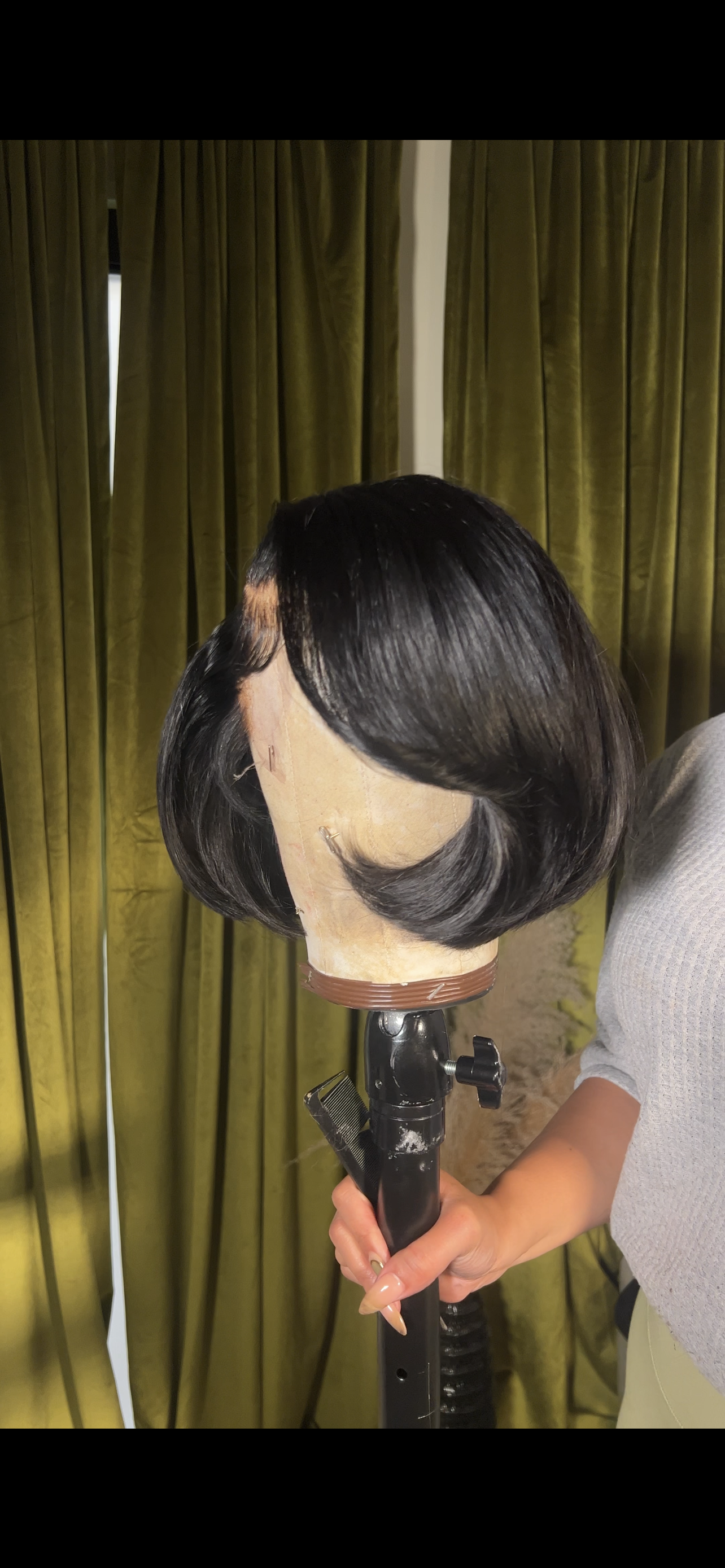 Closure bob wig ( glueless)