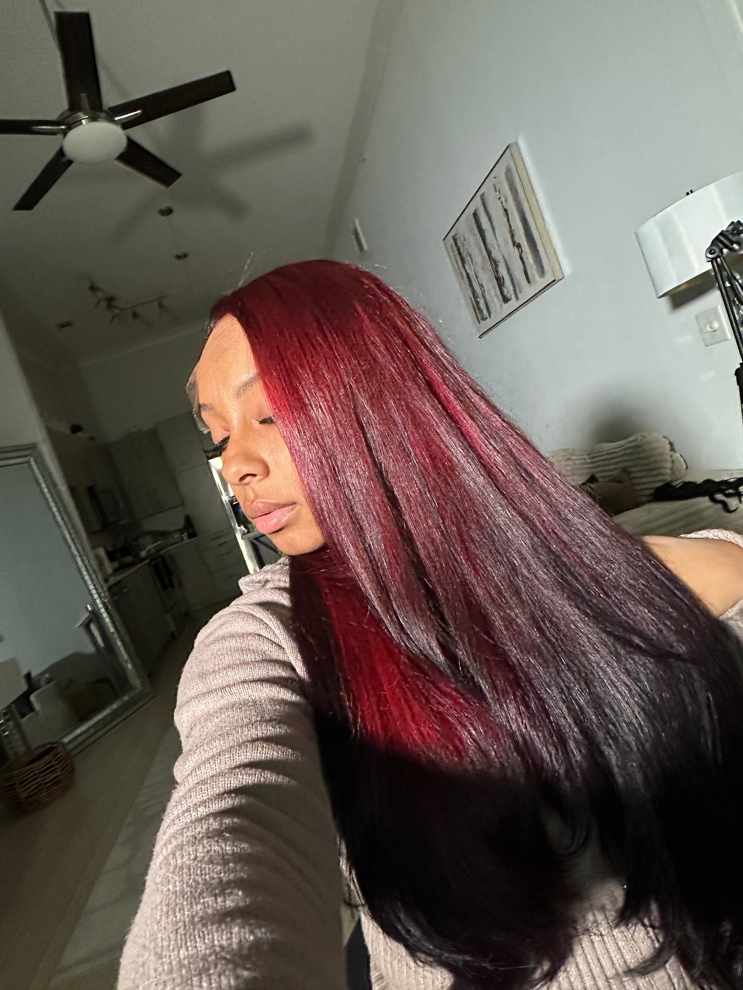 Red Ombré
