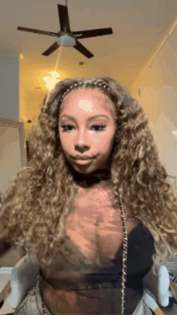 Latto Inspired Curly Unit – 24” Deep Wave Wig